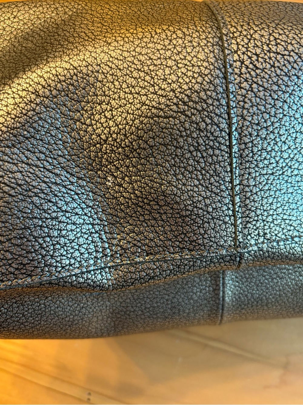 The Sak Los Feliz Large Tote Bag, Metallic Silver - Picture 10 of 16